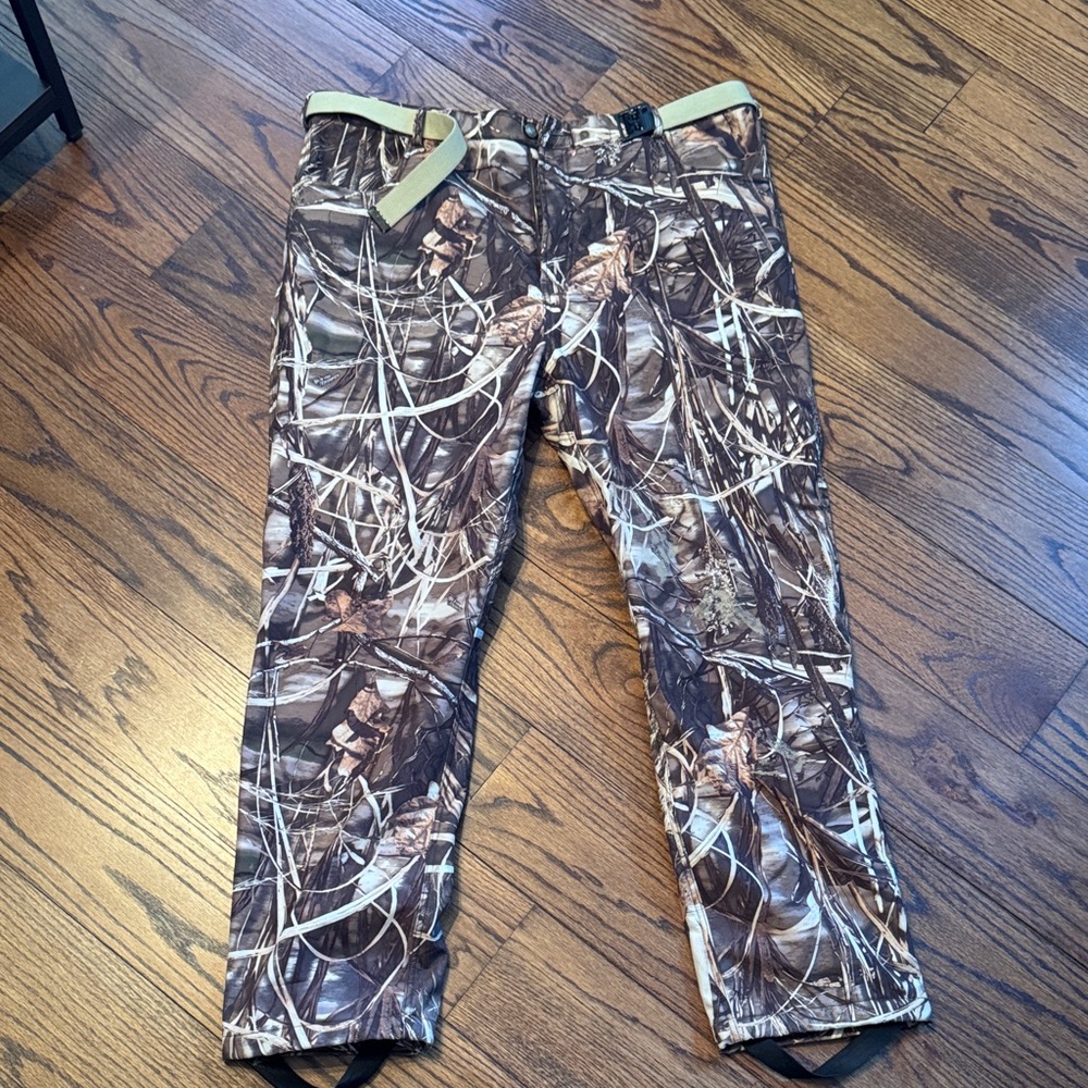 Drake Men's MST Ultimate Wader Pants Brown Camouflage Outdoor Pants